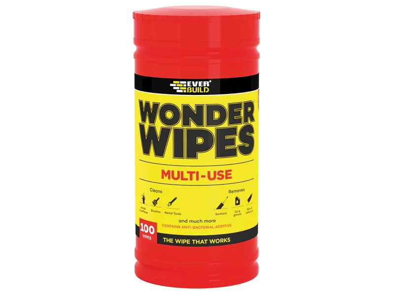 Everbuild  Wonder Wipes Trade (Tub 100)