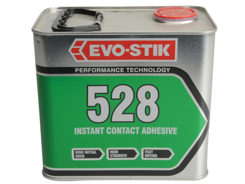 EVO-STIK 528 Instant Contact Adhesive 2.5 Litre - Image 2