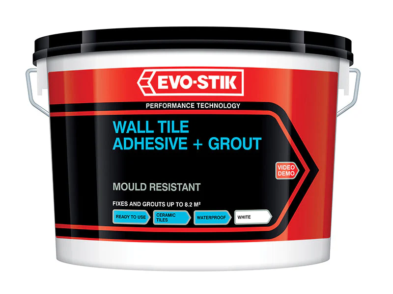 EVO-STIK Mould Resistant Wall Tile Adhesive & Grout 2.5 litre - Image 2