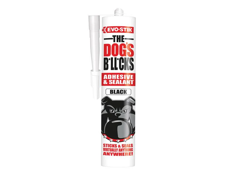 EVO-STIK The Dog's B*ll*cks Multipurpose Adhesive & Sealant  Black 290ml