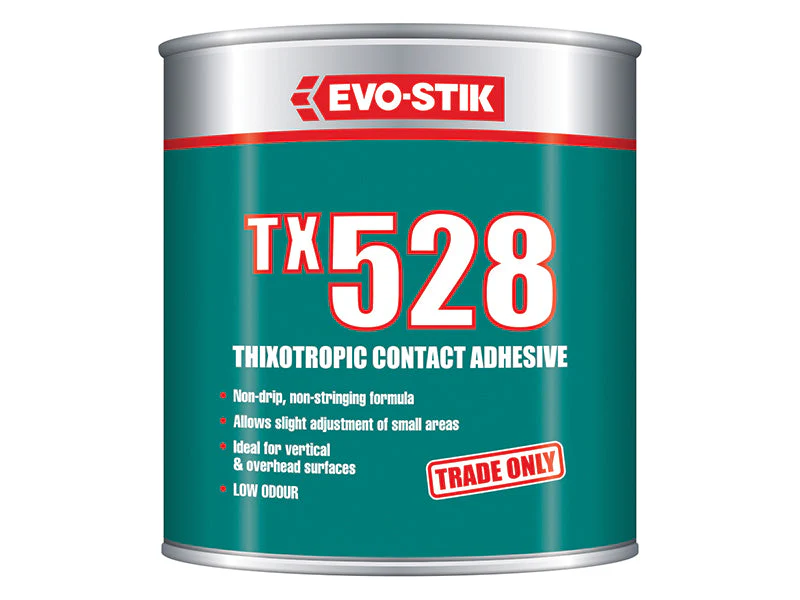 EVO-STIK TX528 Thixotropic Contact Adhesive 1 Litre - Image 2