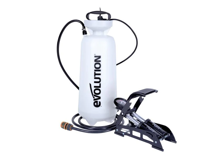 Evolution  Pressurised Water Bottle with Foot Pump 15 litre