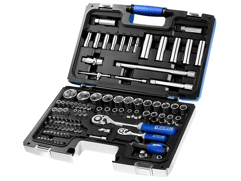 Expert 1/4 & 1/2in Drive Socket & Accessory Set, 98 Piece - Image 2
