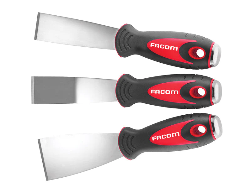 Facom  Stainless Steel Scrapers Set of 3 - Image 2