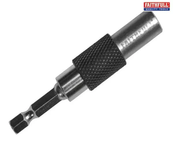 Faithfull 15° Flexi Bit Holder 75mm & PZ2(x2) Bits - Image 3