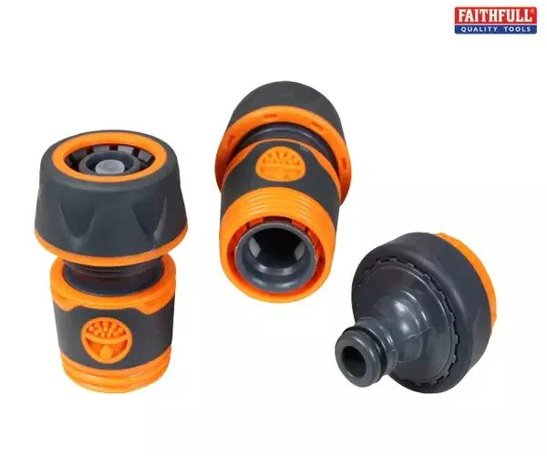 Faithfull 3/4in Plastic Hose Fittings Kit, 3 Piece - Image 4