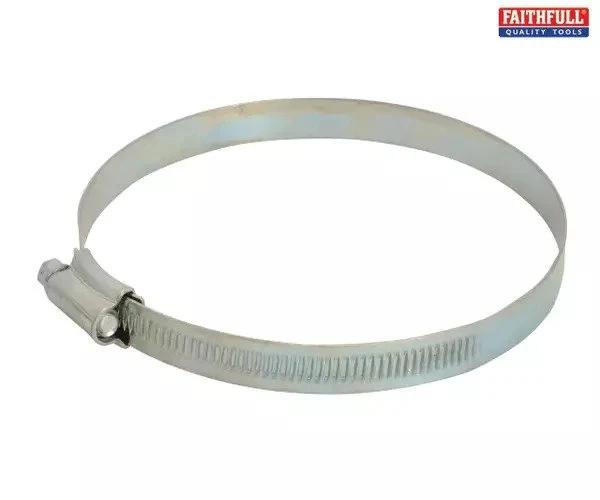 Faithfull 5 Hose Clip - Zinc MSZP 90 - 120mm - Image 2