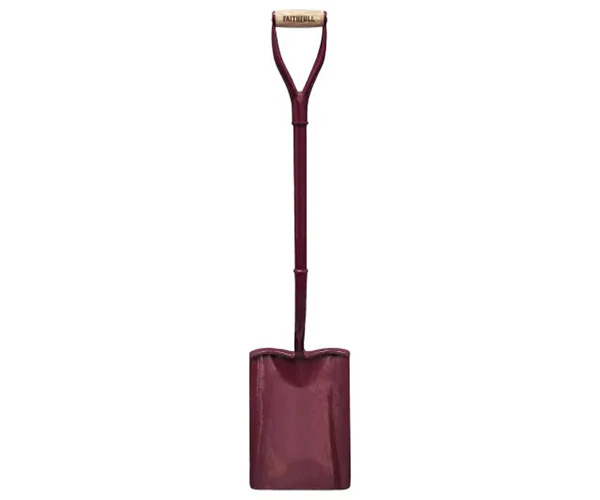 Faithfull All-Steel Shovel Square No.2 MYD Treaded - Image 2