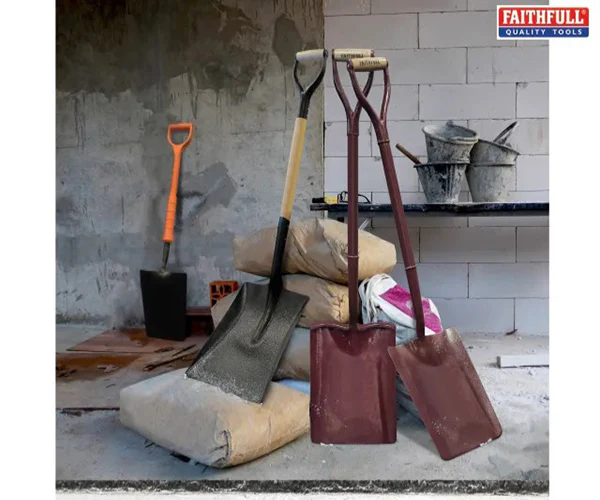 Faithfull All-Steel Square Shovel No.2 MYD