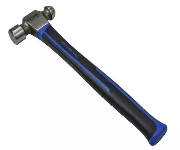 Faithfull Ball Pein Hammer Fibreglass Shaft 454g (16oz)