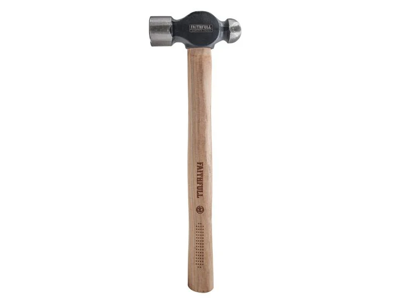 Faithfull Ball Pein Hammer FSC Hickory 1.361kg (3 lb) - Image 2