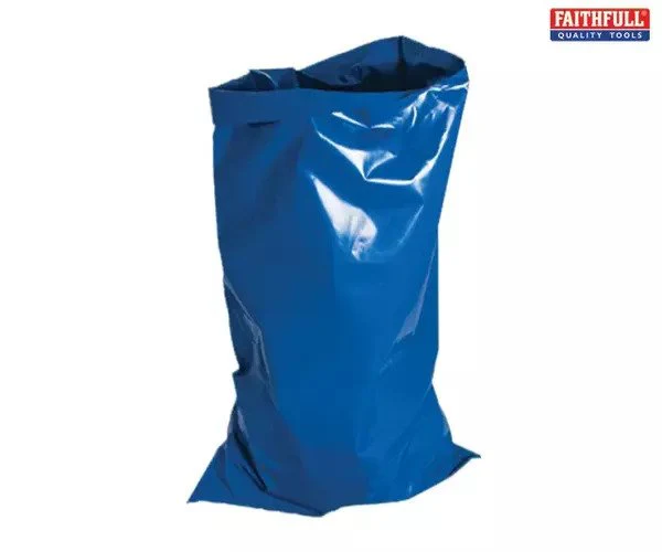 Faithfull Blue Heavy-Duty Rubble Sacks (Box 100) - Image 2