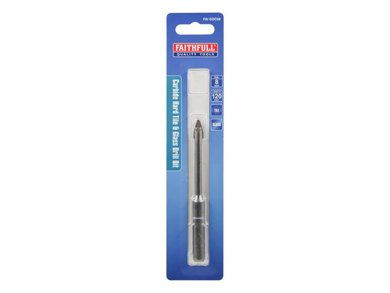 Faithfull Carbide Hard Tile & Glass Drill Bit - Image 5