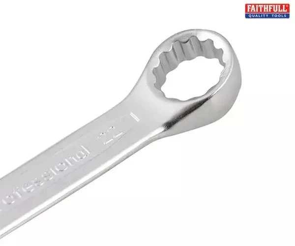 Faithfull Chrome Vanadium Comb Spanner Set, 25 Piece - Image 4