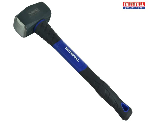 Faithfull Club Hammer Long Shaft Fibreglass Handle 1.81kg (4 lb) - Image 2