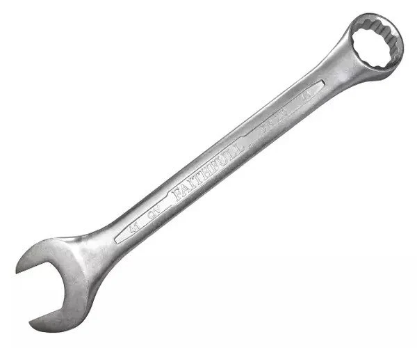 Faithfull Combination Spanner CV Satin Finish 41mm