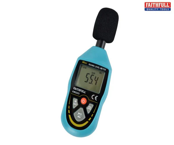 Faithfull Digital Sound Level Meter