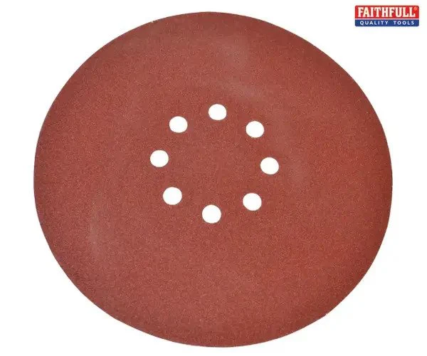 Faithfull Dry Wall Sanding Disc for Vitrex Machines 225mm Assorted (Pack 10) - Image 2