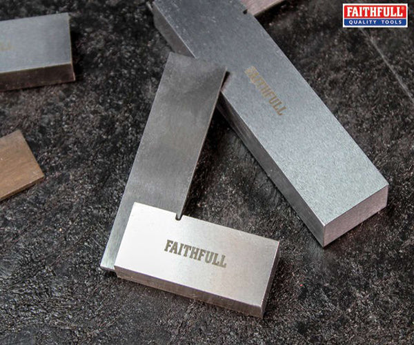 Faithfull Engineer's Squares Set, 4 Piece