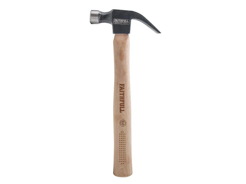 Faithfull FSC Hickory Claw Hammer 454g (16oz) - Image 2