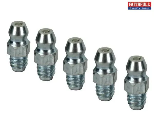 Faithfull Grease Nipple Straight M6 x 1.0 (Pack 5) - Image 2