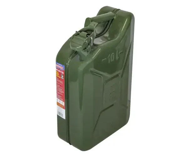 Faithfull Green Jerry Can - Metal 10 litre