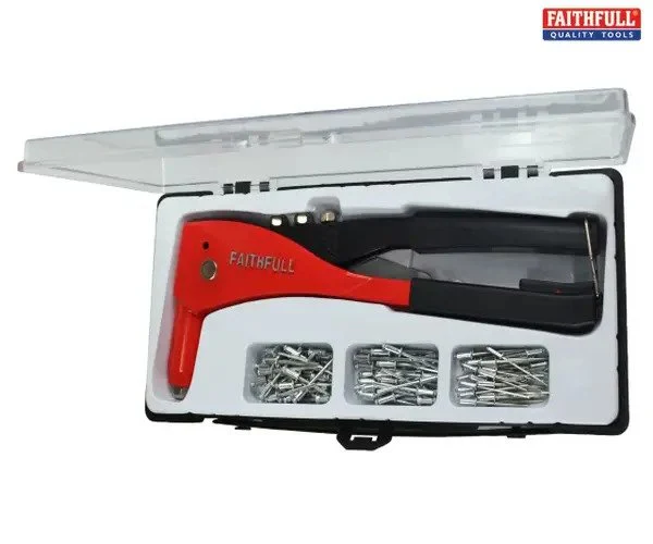 Faithfull Heavy-Duty Riveter Kit