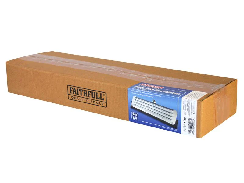 Faithfull Heavy-Duty Straight Yard Squeegee 22in (559mm) - Image 3