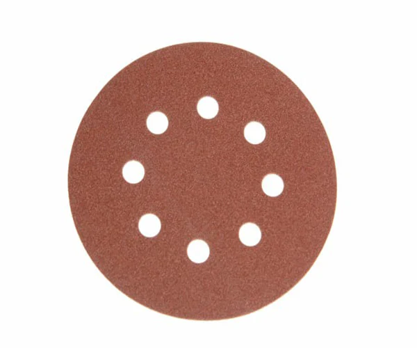 Faithfull Hook & Loop Sanding Disc DID3 Holed 125mm x 40G (Pack 25)