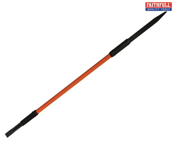 Faithfull Insulated Crowbar 32mm x 1.55m