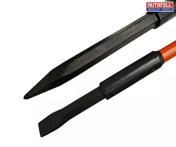Faithfull Insulated Crowbar 32mm x 1.55m - Image 2