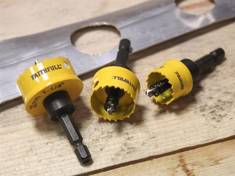 Faithfull Mini Holesaw Set, 3 Piece - Image 3