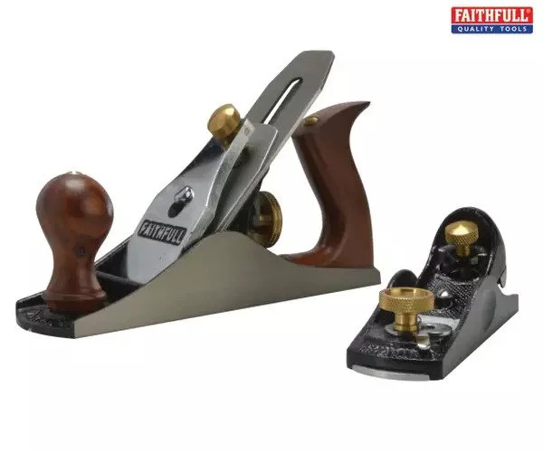 Faithfull No.4 Plane & No.60 1/2 Plane in Canvas Carry Bags - Image 3