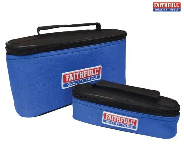 Faithfull No.4 Plane & No.60 1/2 Plane in Canvas Carry Bags - Image 4