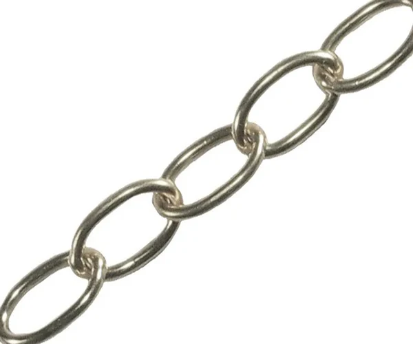 Faithfull Oval Chain 2.3mm x 10m Chrome