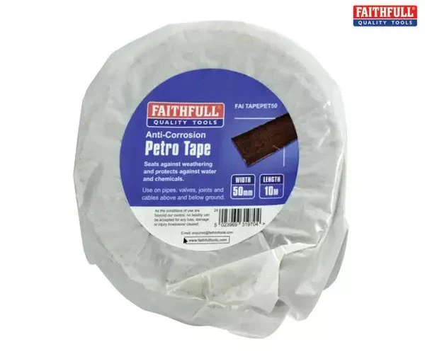 Faithfull Petro Anti-Corrosion Tape 50mm x 10m - Image 2