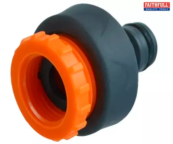 Faithfull Plastic Tap Hose Connector 1/2 & 3/4in (Box 30) - Image 4