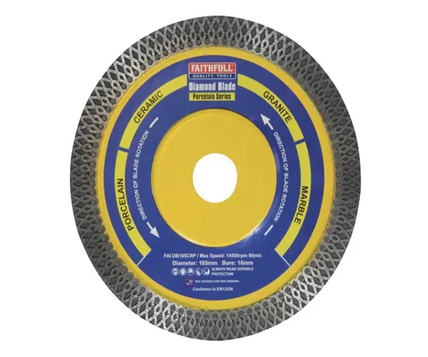 Faithfull Porcelain Diamond Blade 105 x 16mm