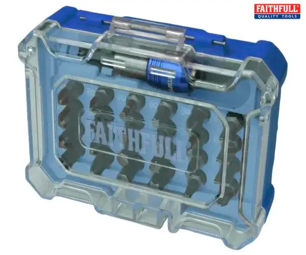 Faithfull Quick-Change Bit Set, 25 Piece - Image 2