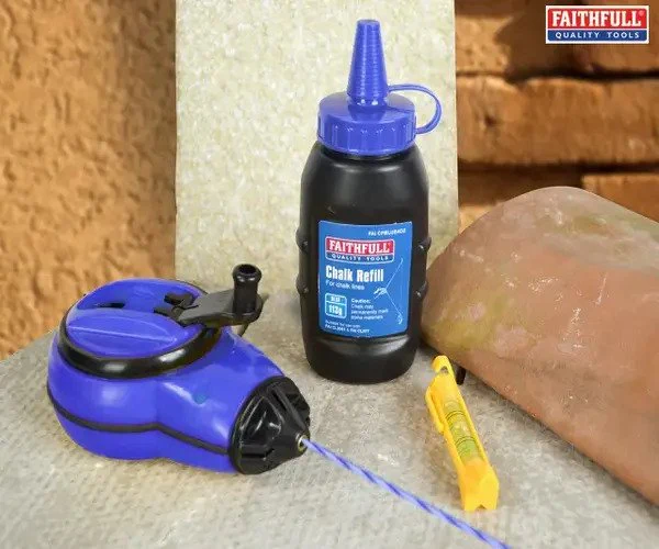 Faithfull Rapid Chalk Line Kit 30m - Image 2
