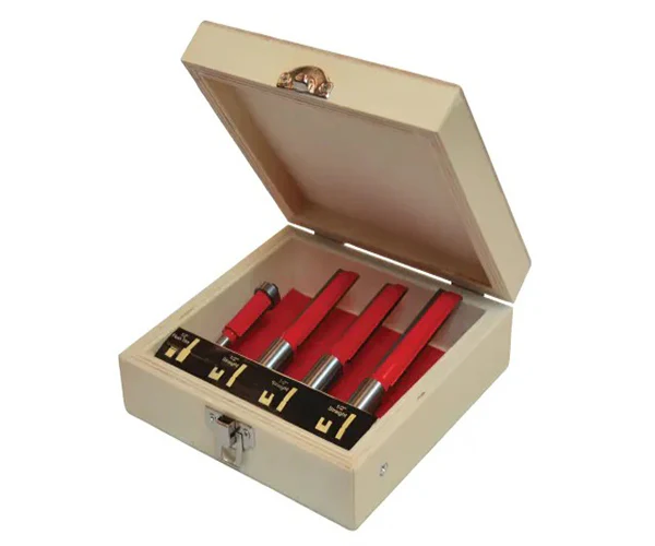 Faithfull Router Bit Set for Worktop Jig, 4 Piece - Image 3