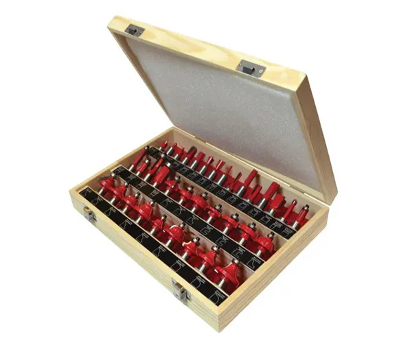 Faithfull Router Bit Set for Worktop Jig, 4 Piece - Image 4