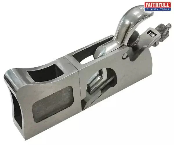 Faithfull Shoulder Bullnose Rebate Plane in Wooden Box
