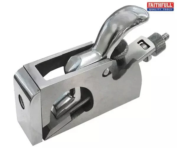 Faithfull Shoulder Bullnose Rebate Plane in Wooden Box - Image 2