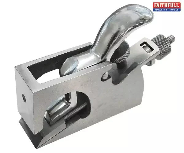 Faithfull Shoulder Bullnose Rebate Plane in Wooden Box - Image 3