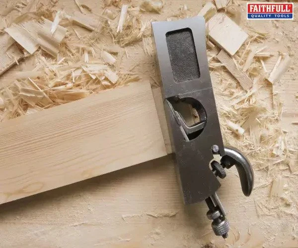 Faithfull Shoulder Bullnose Rebate Plane in Wooden Box - Image 5