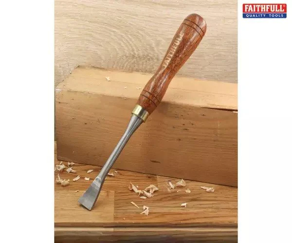 Faithfull Spoon Gouge Carving Chisel 19mm (3/4in) - Image 2