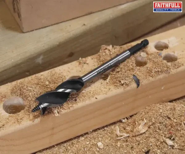 Faithfull Tri-Point Speed Auger Bit 16mm - Image 2