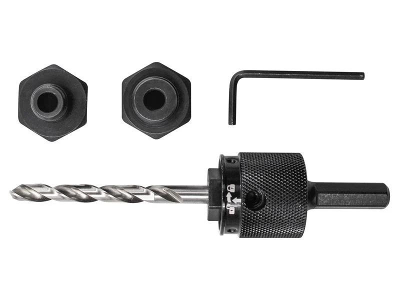 Faithfull Universal Quick Release Holesaw Arbor Set - Image 2