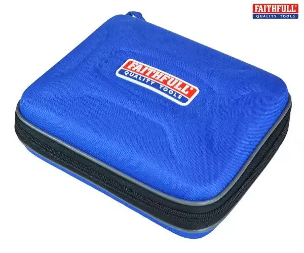 Faithfull Universal Varipitch Holesaw Electrician's Kit, 9 Piece 16-51mm - Image 2